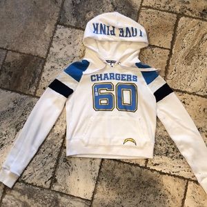 Victoria’s Secret Pink Chargers sweatshirt